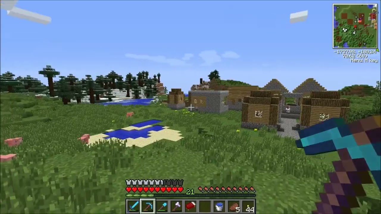 Minecraft pro začátečníky (35. díl) Vesničani