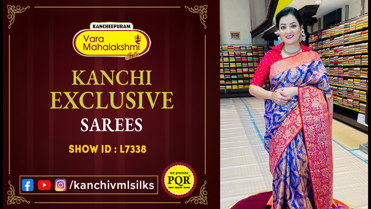 Kanchi Exclusive Sarees  | WhatsApp Number 89 0001 0002 | Kancheepuram Varamahalakshmi Silks LIVE