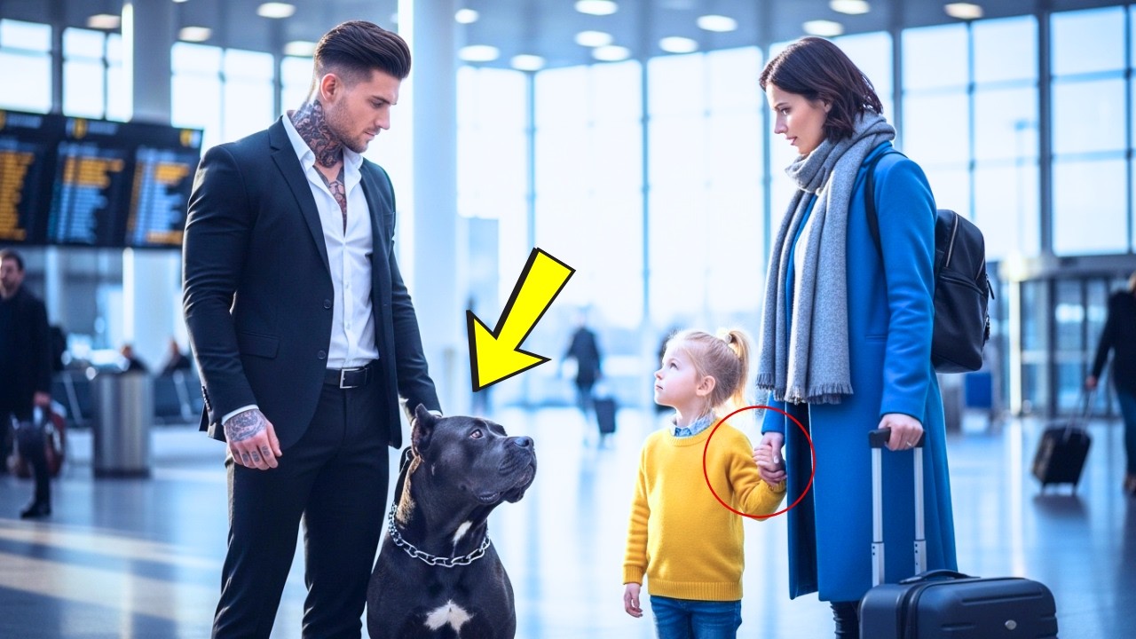 Une Petite Fille Fait Un Signe Muet À Un Mastiff Napolitain De La Mafia—Et Tout Change En Un Instant