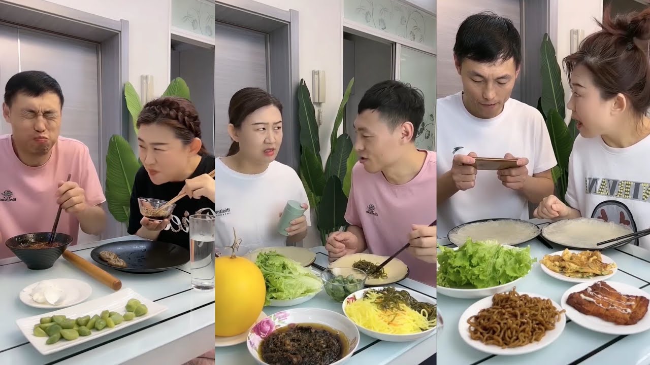 Trending 🔥 Funny Husband Wife Yummy Food Eating Challenge||Prank 😂🤫||Comedy 🤣🤣