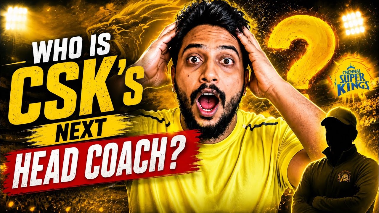 Who is CSK&rsquo;s next head coach? 🤔💛Here are my guesses! 😳