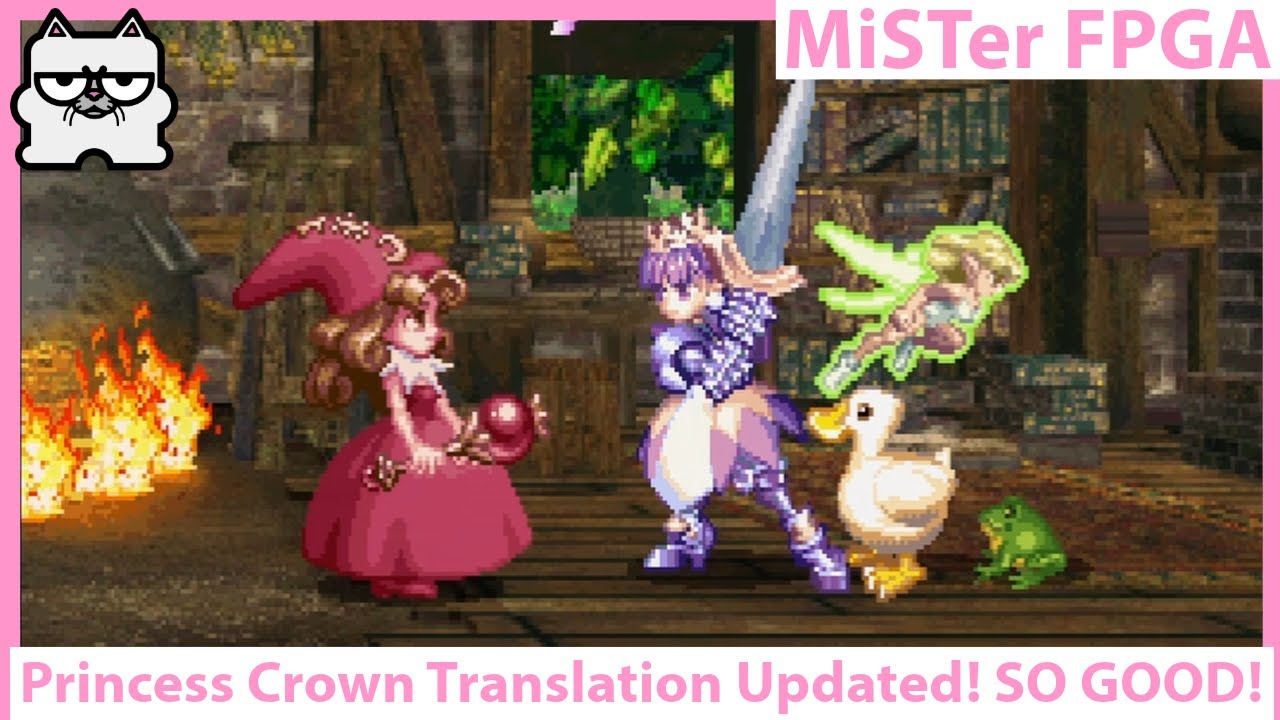Princess Crown Translation Update is Out! SO Much Better! A Sega Saturn Masterpiece