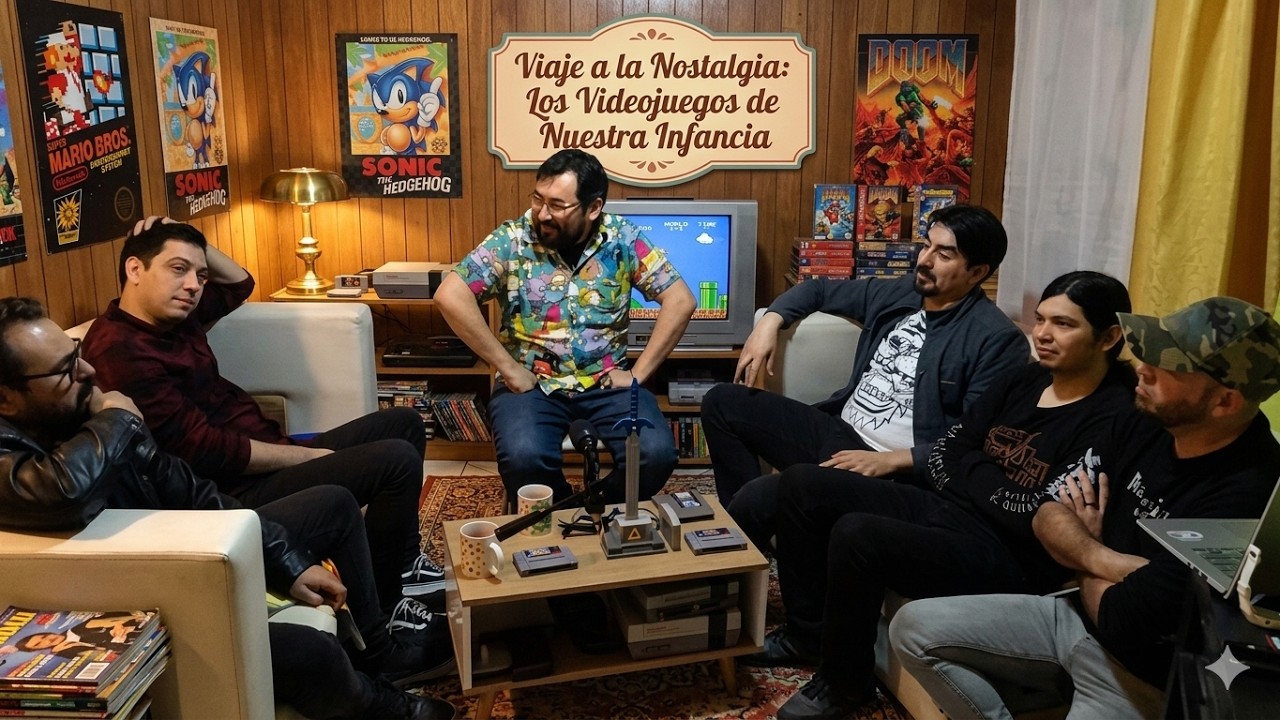 El LATE episodio 1: VIDEOJUEGOS QUE MARCARON NUESTRA INFANCIA