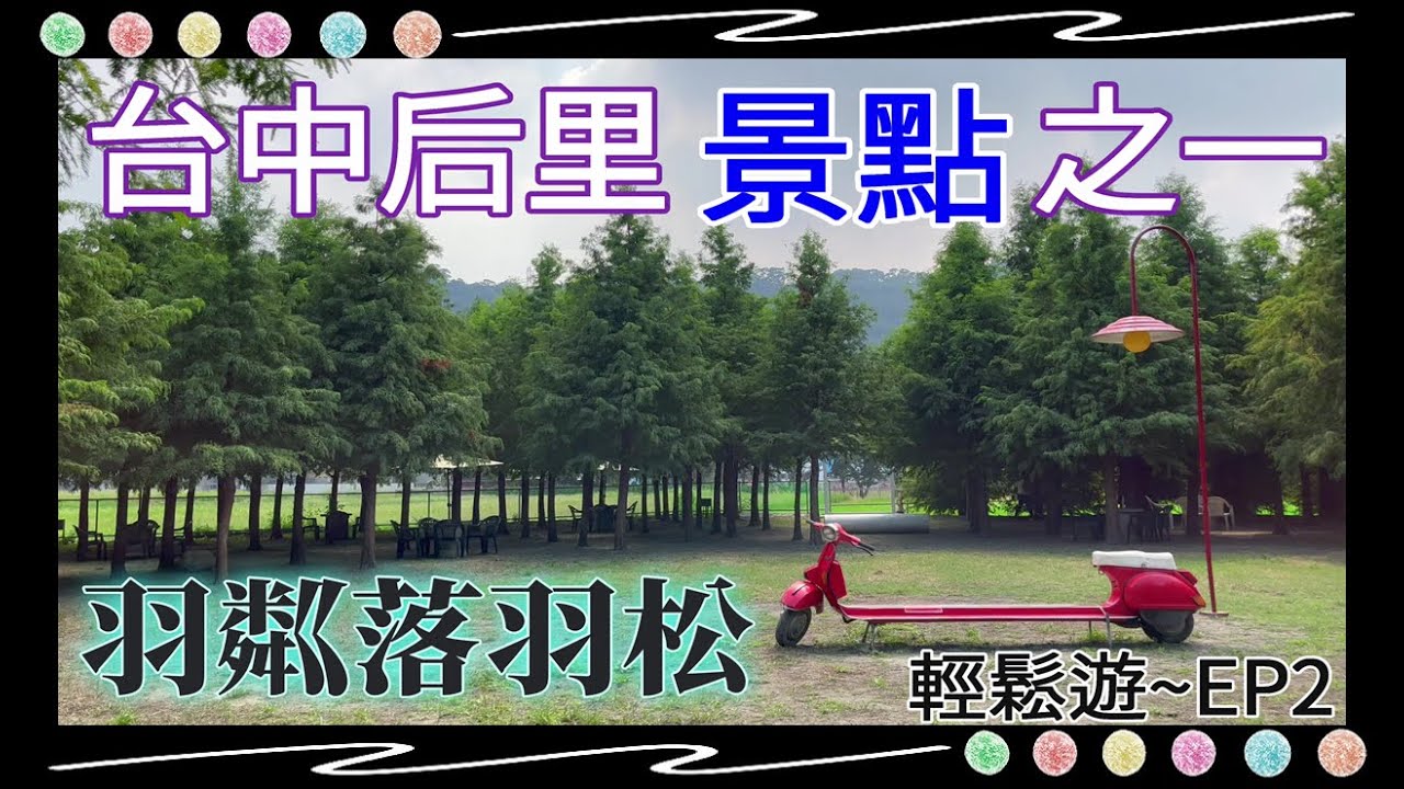 輕鬆遊 EP2 台中景點輕鬆遊 #后里一日遊 積木星巴克 泰安羽 粼落羽松 木匠兄妹工房 麗寶Outlet Mall 百萬夜景 摩天輪體驗 4K畫質 #輕鬆遊