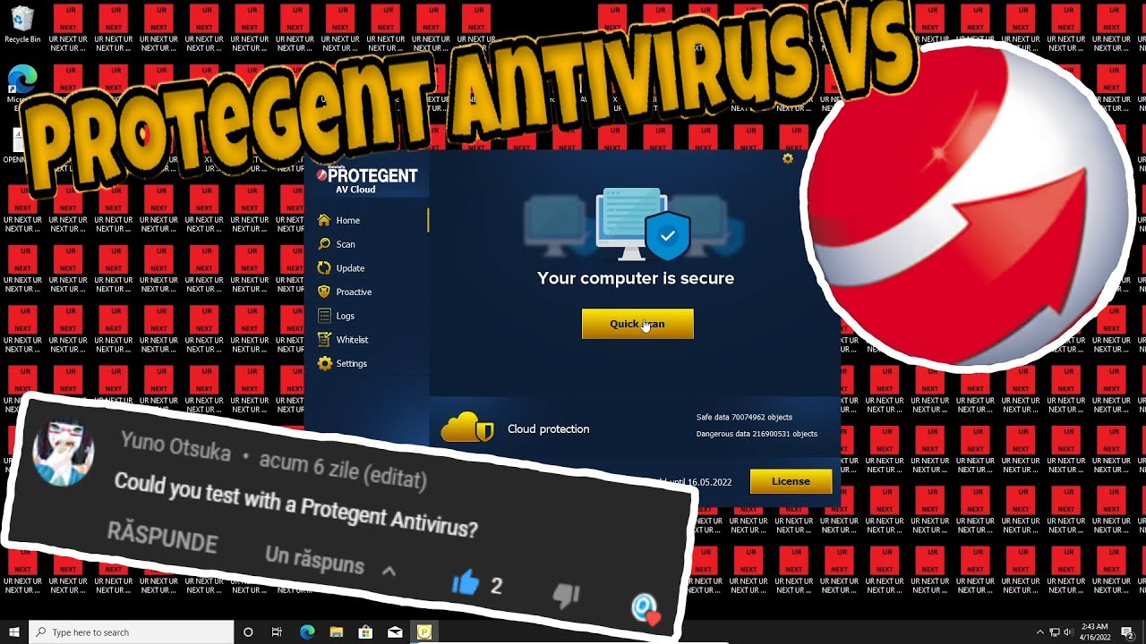 Protegent Antivirus VS 000.Exe Virus!