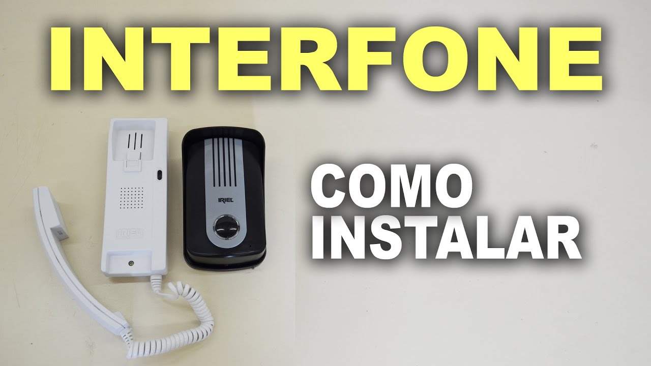 Como instalar porteiro eletrônico com fechadura elétrica