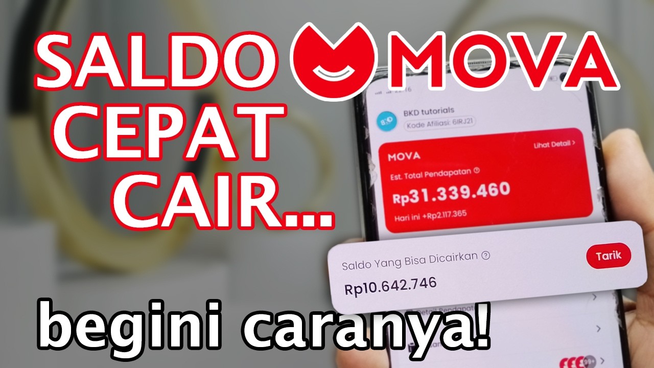 Cara Cepat Agar Saldo MOVA Bisa Dicairkan | BKD tutorials MOVA CashBack Terbaru 2026 Untuk Pemula