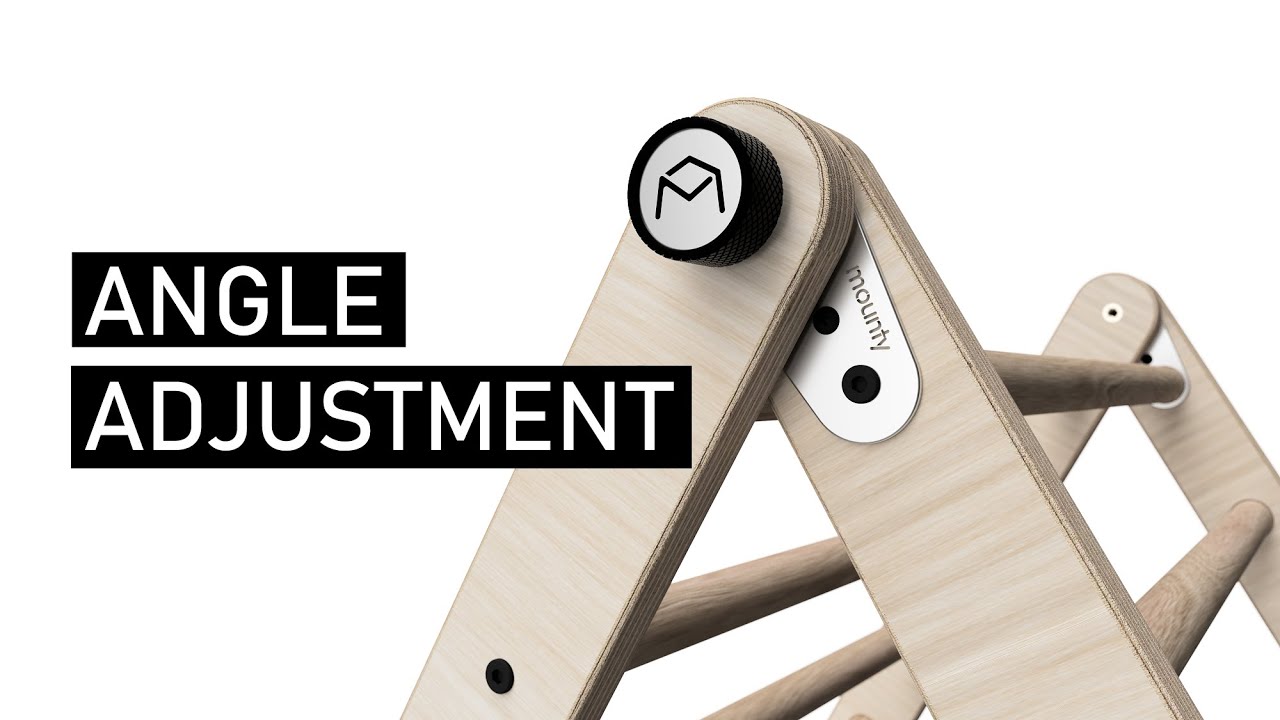MOUNTY modifiable frame angle adjustment