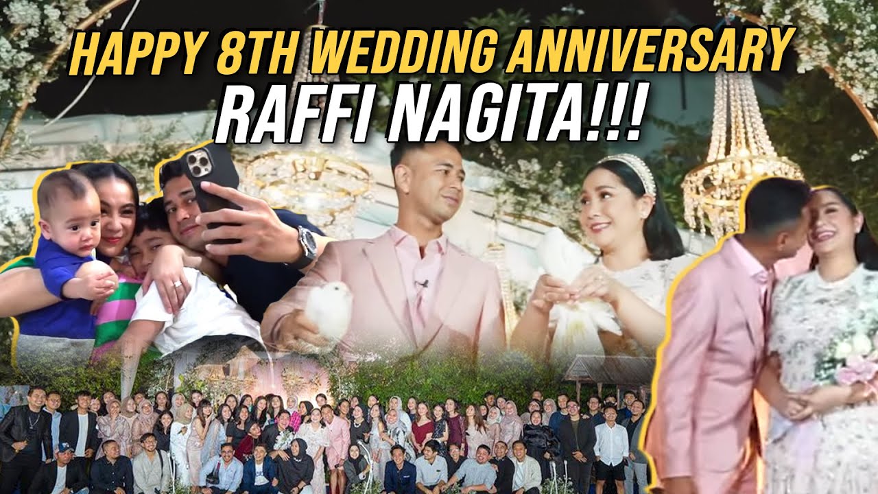 HAPPY ANNIVERSARY PAPA MAMA!RAFATHAR&CIPUNG BIKIN AIR MATA RAFFINAGITA TAK TERTAHANKAN, SMUA TERHARU