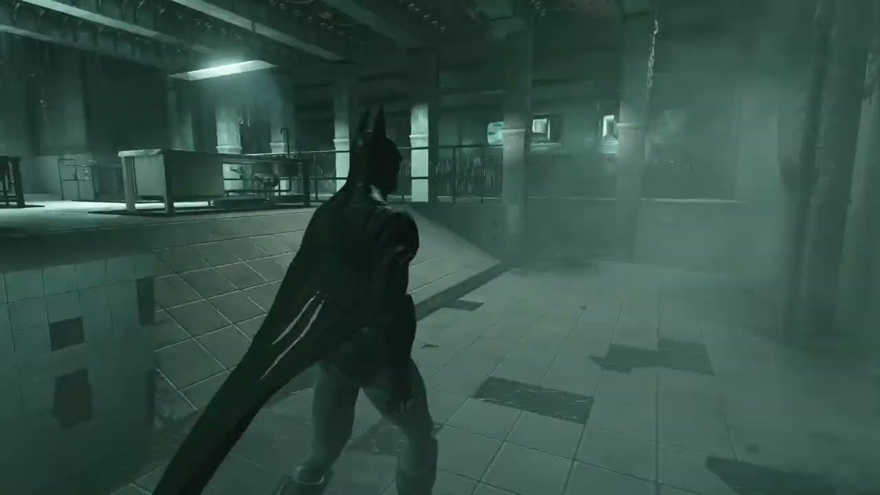 Arkham Asylum Riddler trophies Medical Facility