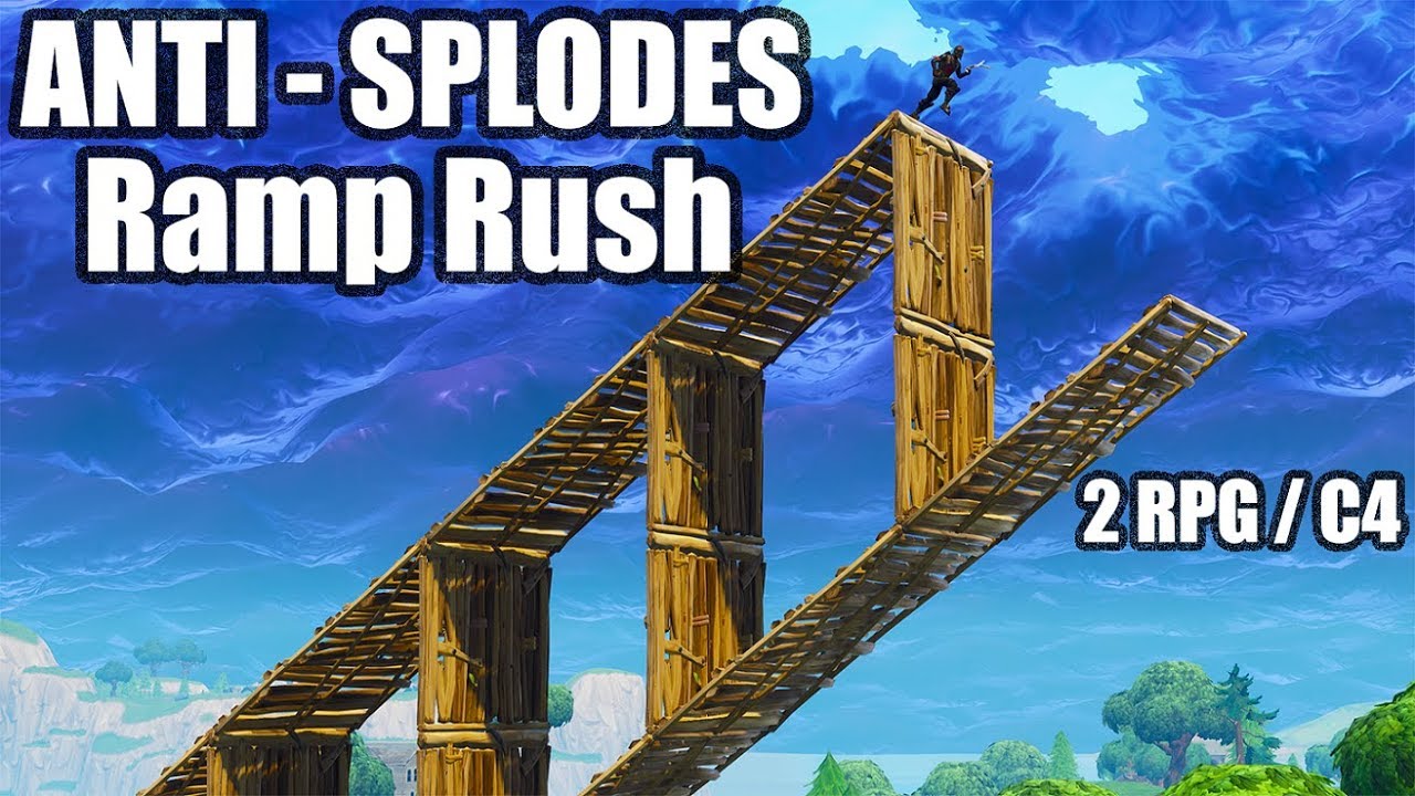 Anti Splodes Ramp Rush (Tutorial) - Fortnite Battle Royale