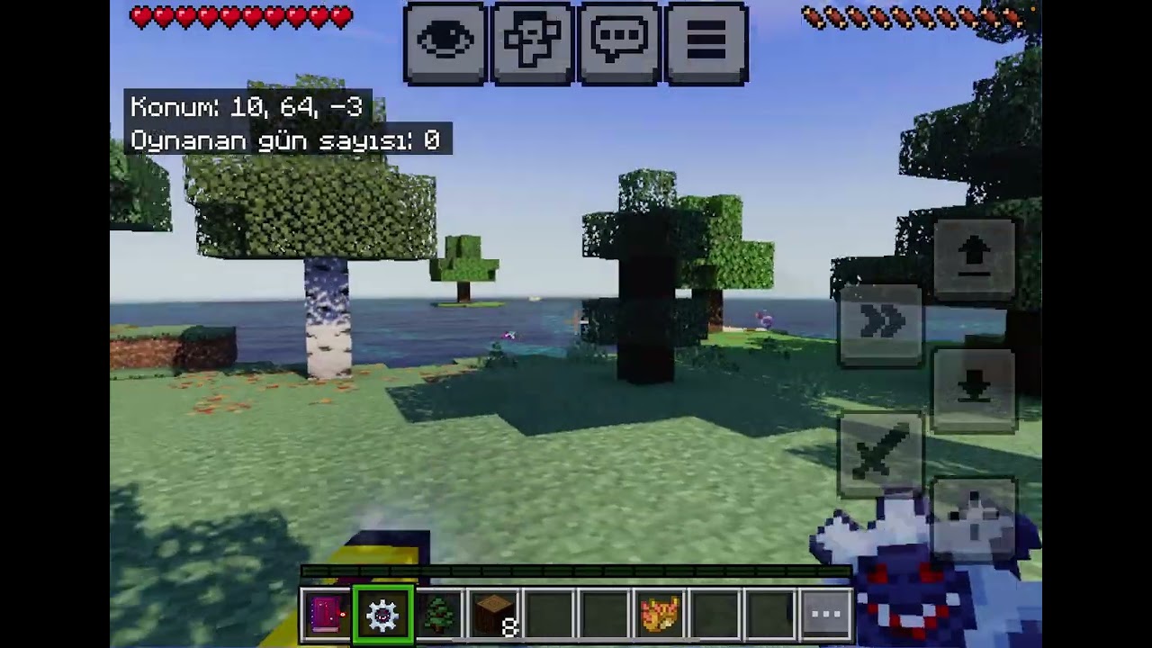 Minecraft ama korku modlarıyla zor mod