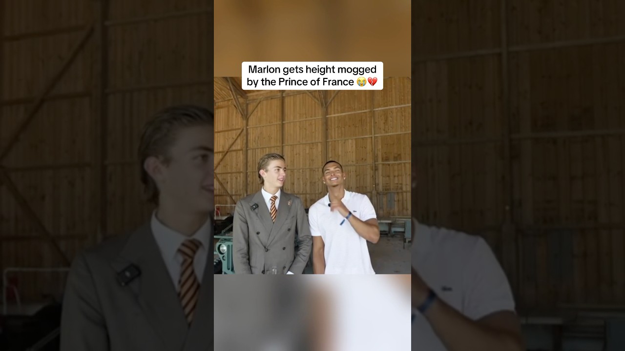 Марлон и Принц сравнивают свой рост😭 #marlon #mar3lg #twitchclips #shorts
