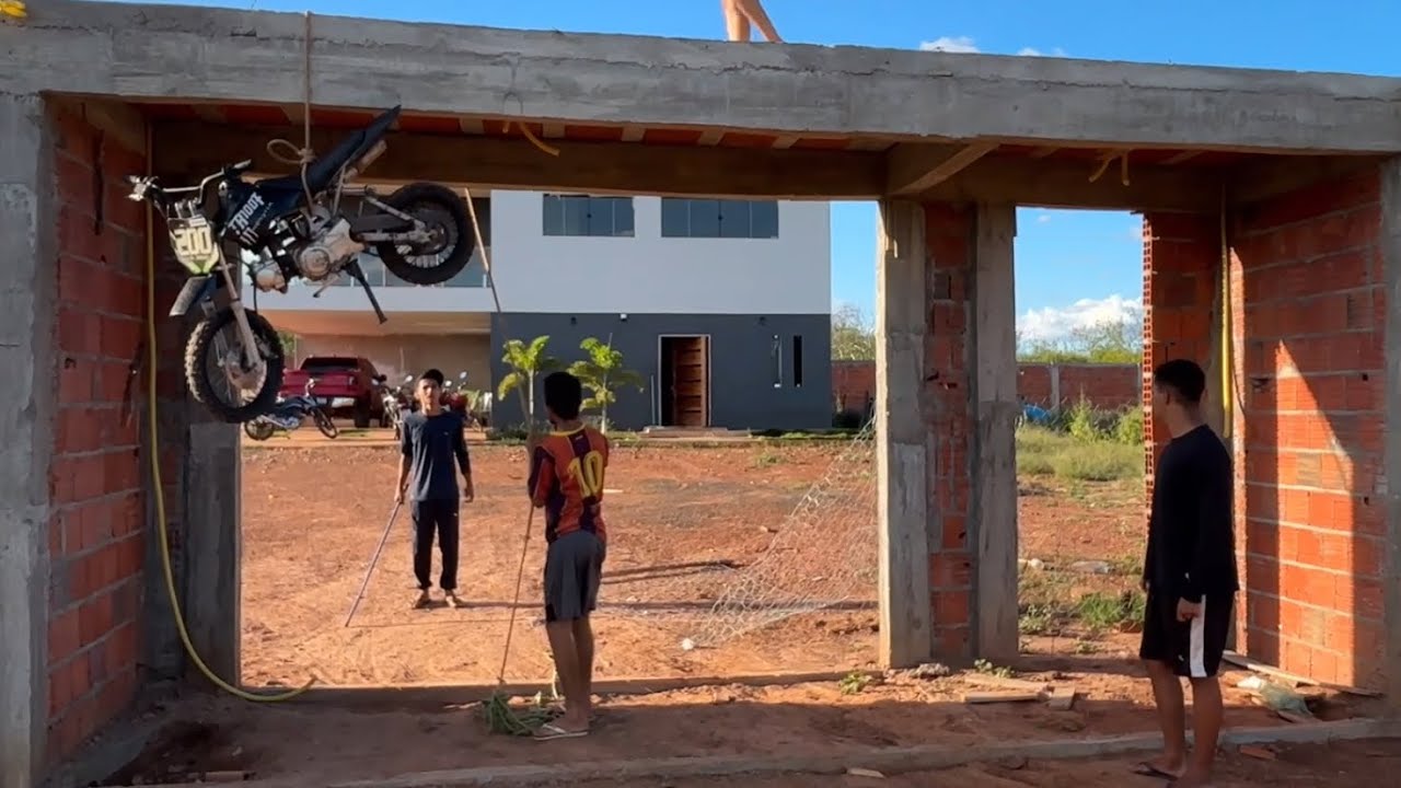 DESSA VEZ EU ACABO COM A MINI MOTO DO BRUTINHO