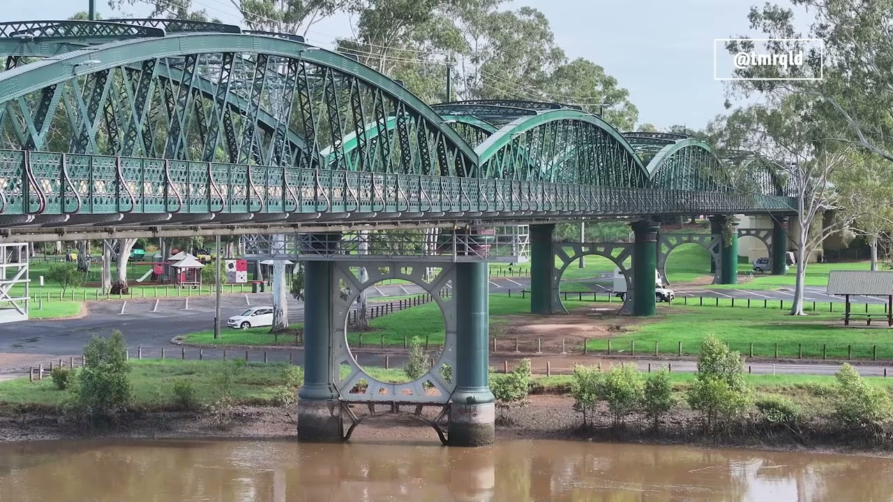 Department of Transport and Main Roads - Heritage-listed Burnett Bridge in Bundaberg