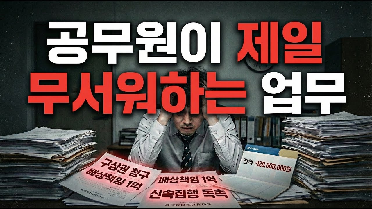 공무원들이 제일 무서워하는 업무