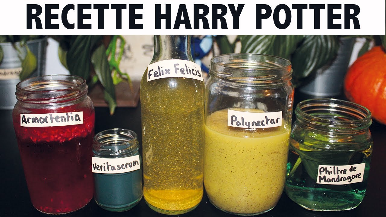COCKTAILS POTIONS HARRY POTTER