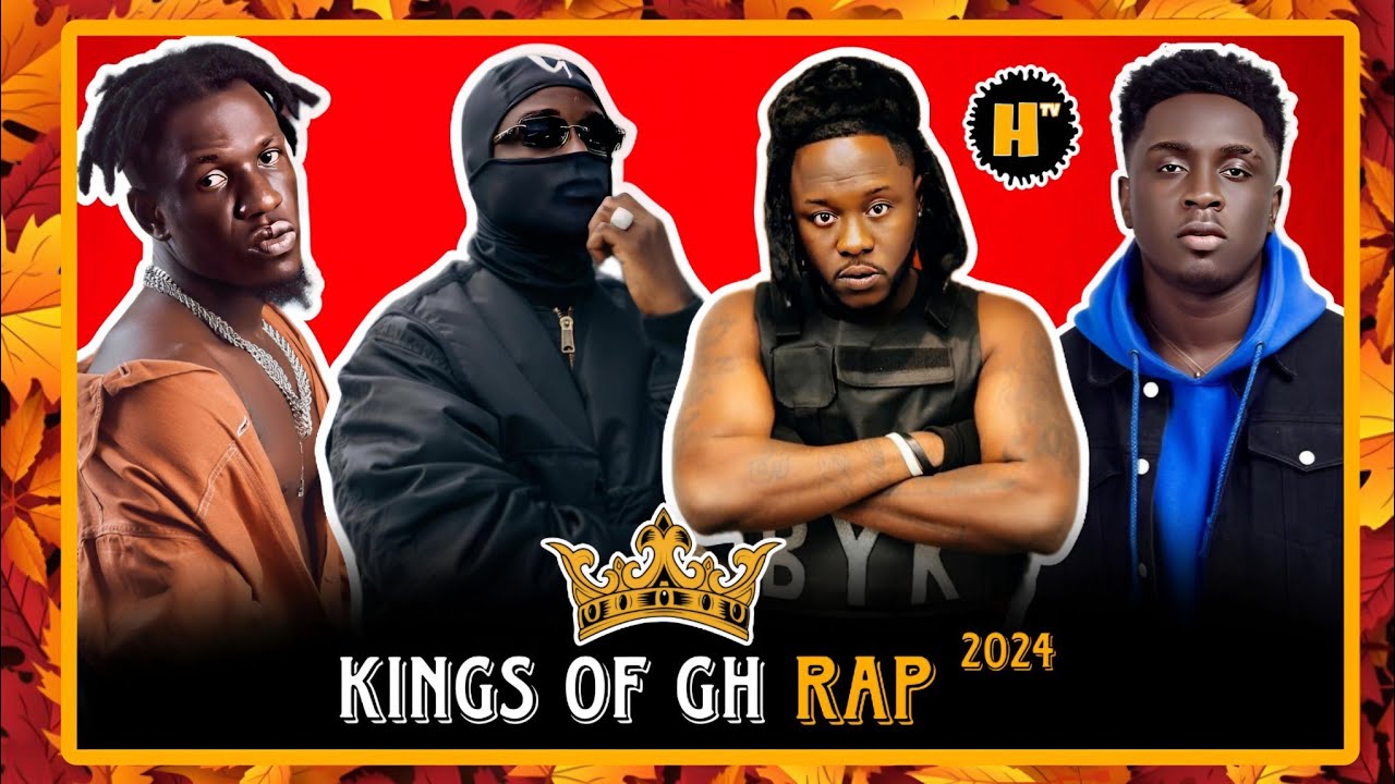 10 Best RAPPERS In Ghana Currently 2024 - Top Ghanaian RAPPERS 2024