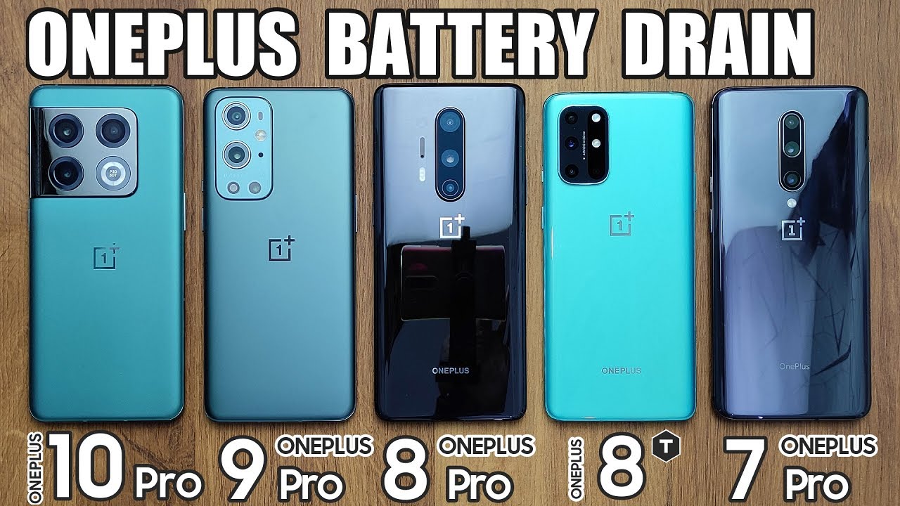 ЭКСТРЕМАЛЬНЫЙ РАЗРЯД БАТАРЕИ ONEPLUS — OnePlus 10 Pro против OnePlus 9 Pro / OnePlus 8 Pro / OneP...