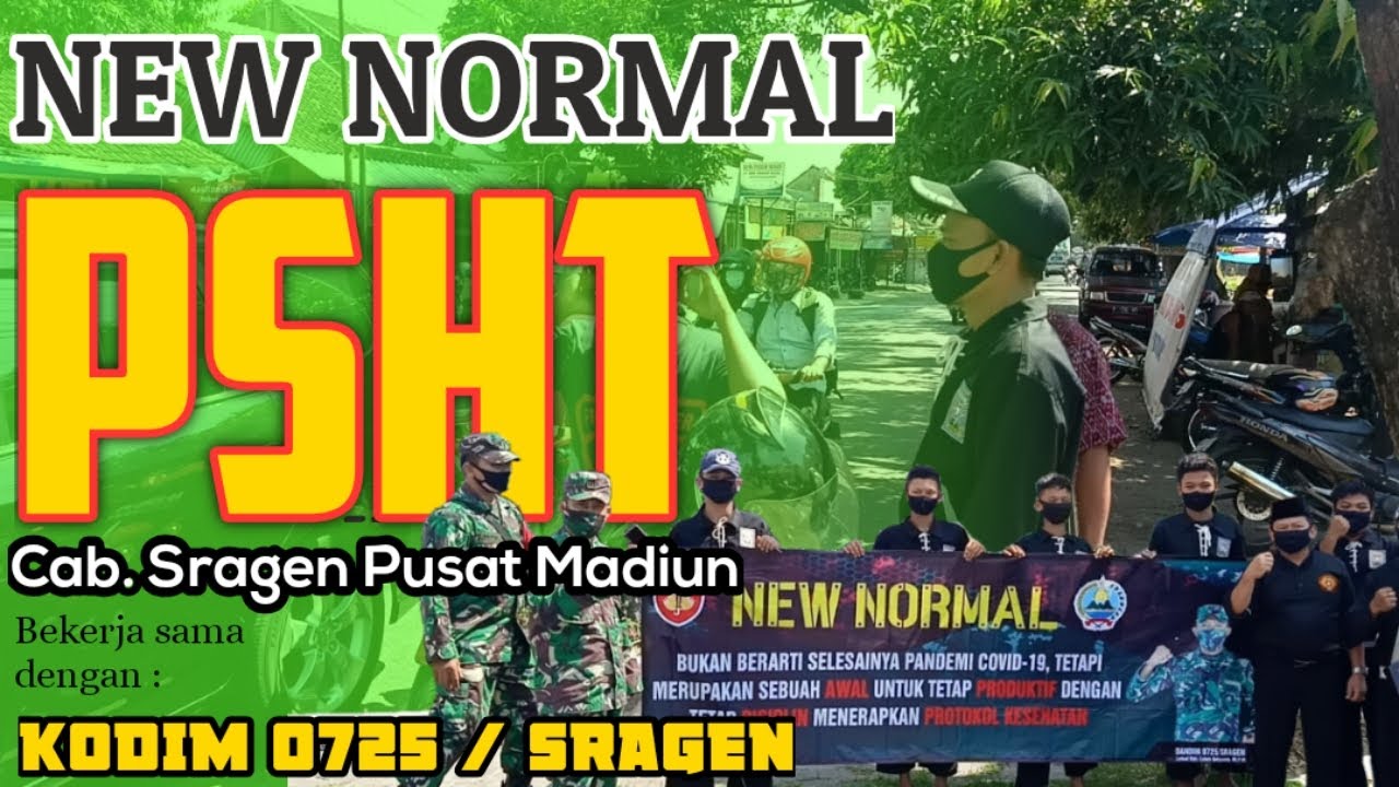 NEW NORMAL PSHT CAB SRAGEN PUSAT MADIUN