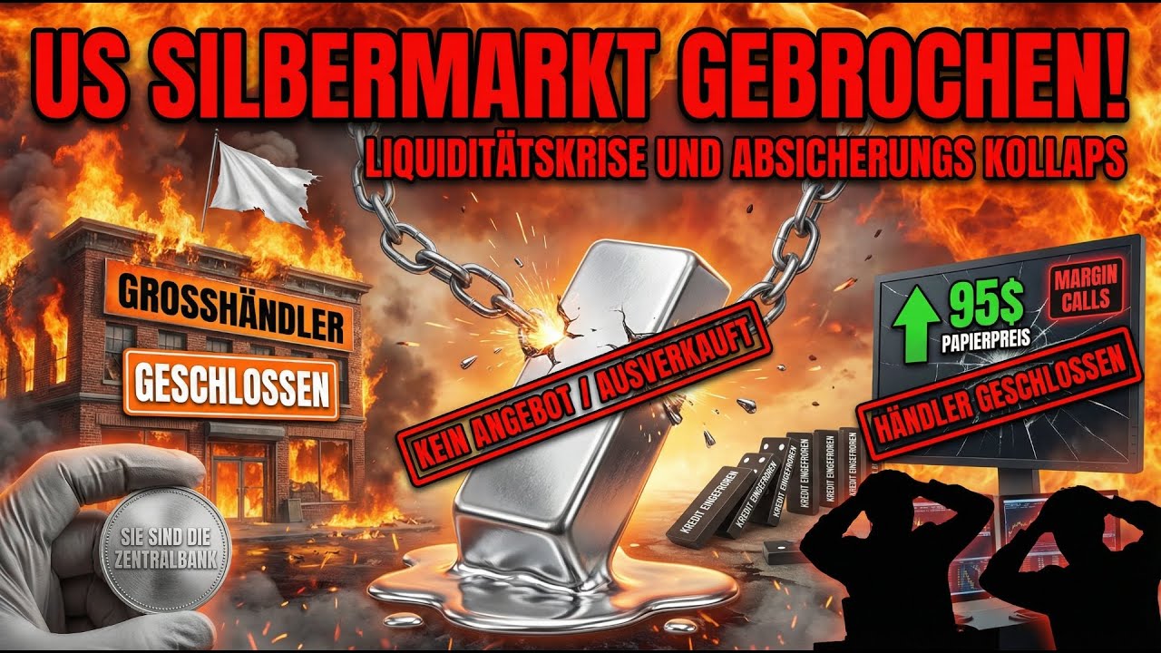 „AUSVERKAUFT, ABER KEIN GEBOT“: Der Silbermarkt ist gebrochen | Silber bricht ATH
