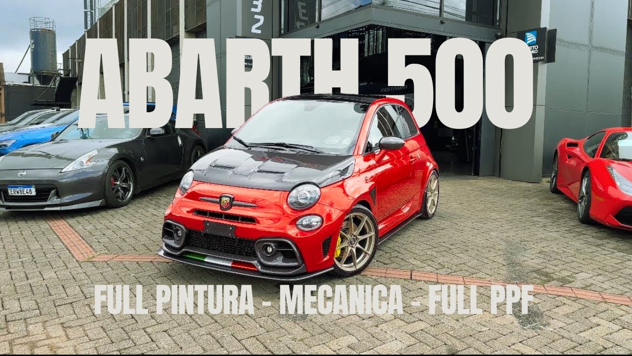 ABARTH 500 ÚNICO NO MUNDO TRANSFORMADO! - KIT COMPLETO + 270CV DE PURA RAIVA