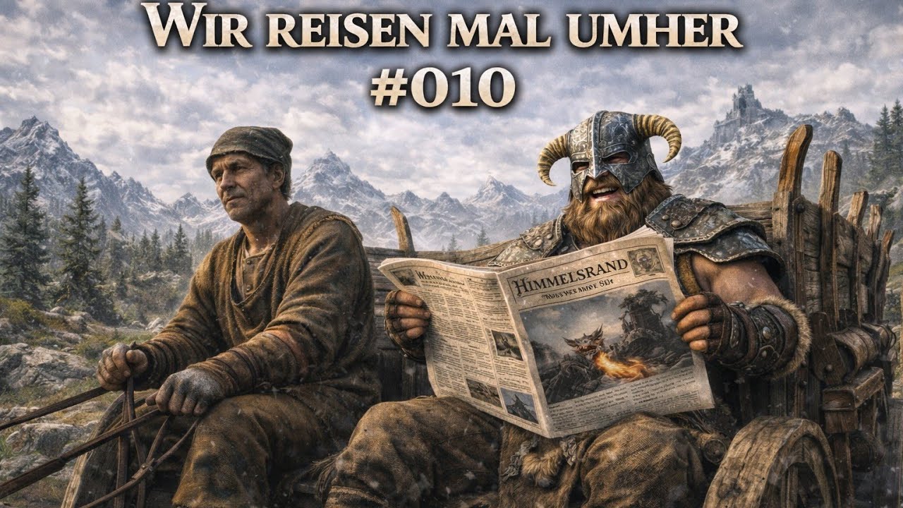 Skyrim #010 - Wir Reisen mal umher