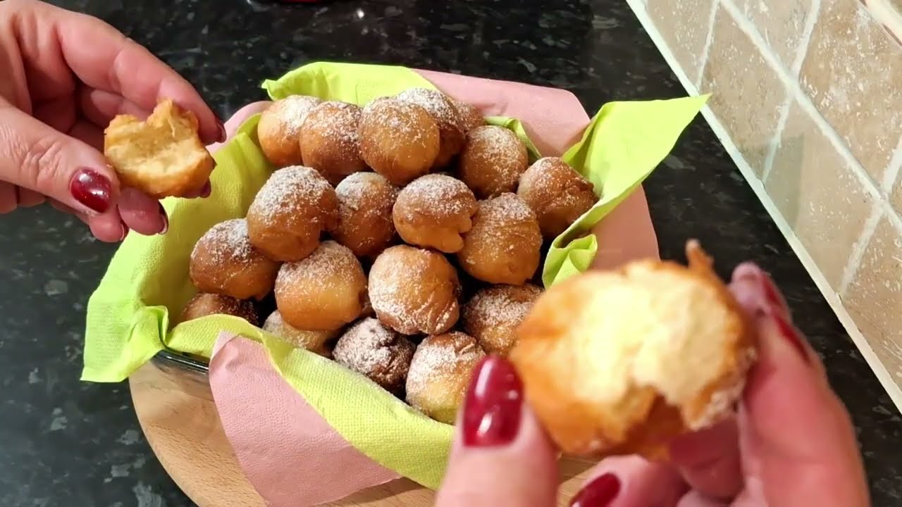 Odrywane mini pączusie drożdżowe