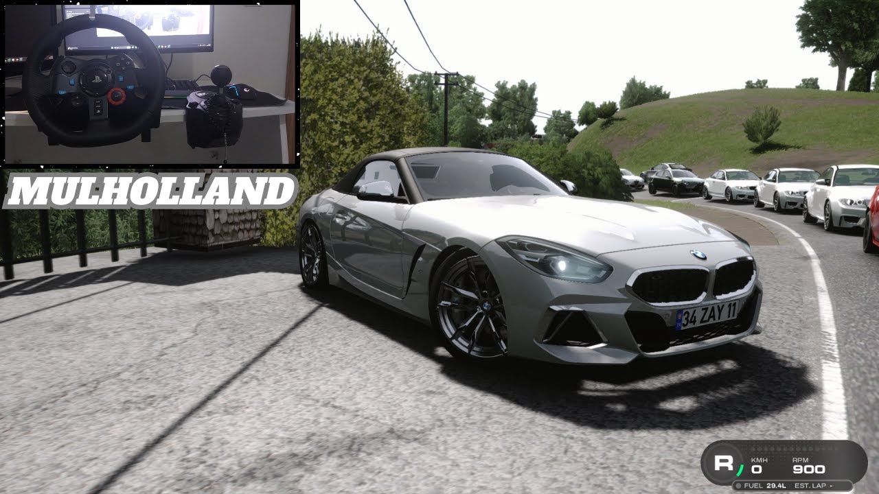 ASSETTO CORSA - MULHOLLAND - BMW Z4 G29 | LOGITECH G29