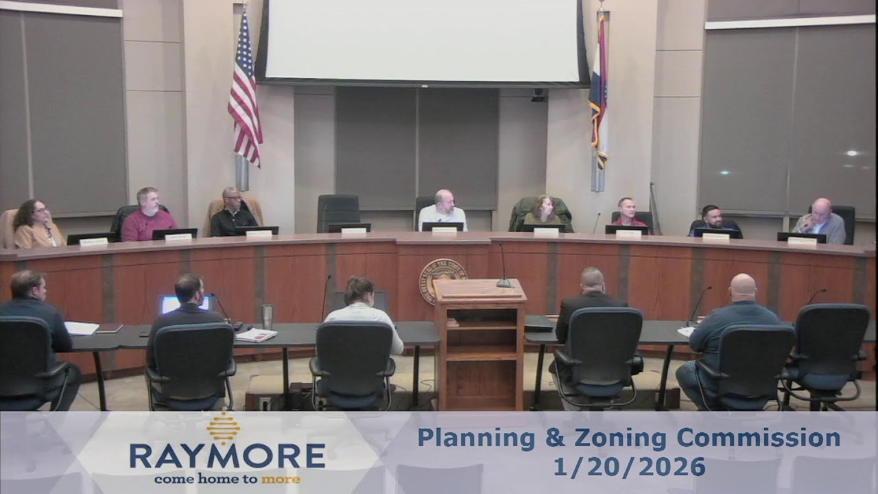 Planning & Zoning Commission 1/20/2026