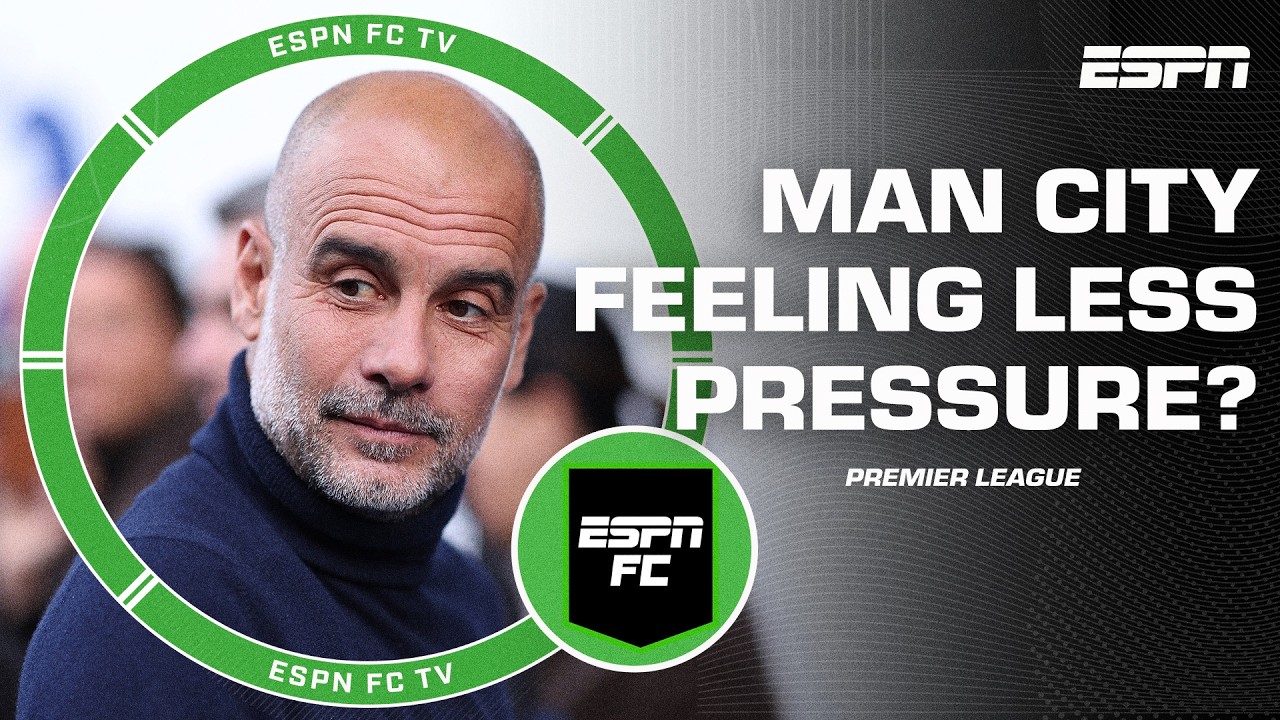 Is the pressure OFF Man City and all ON Arsenal? 👀 TITLE RACE HEATS UP 🥵 | ESPN FC