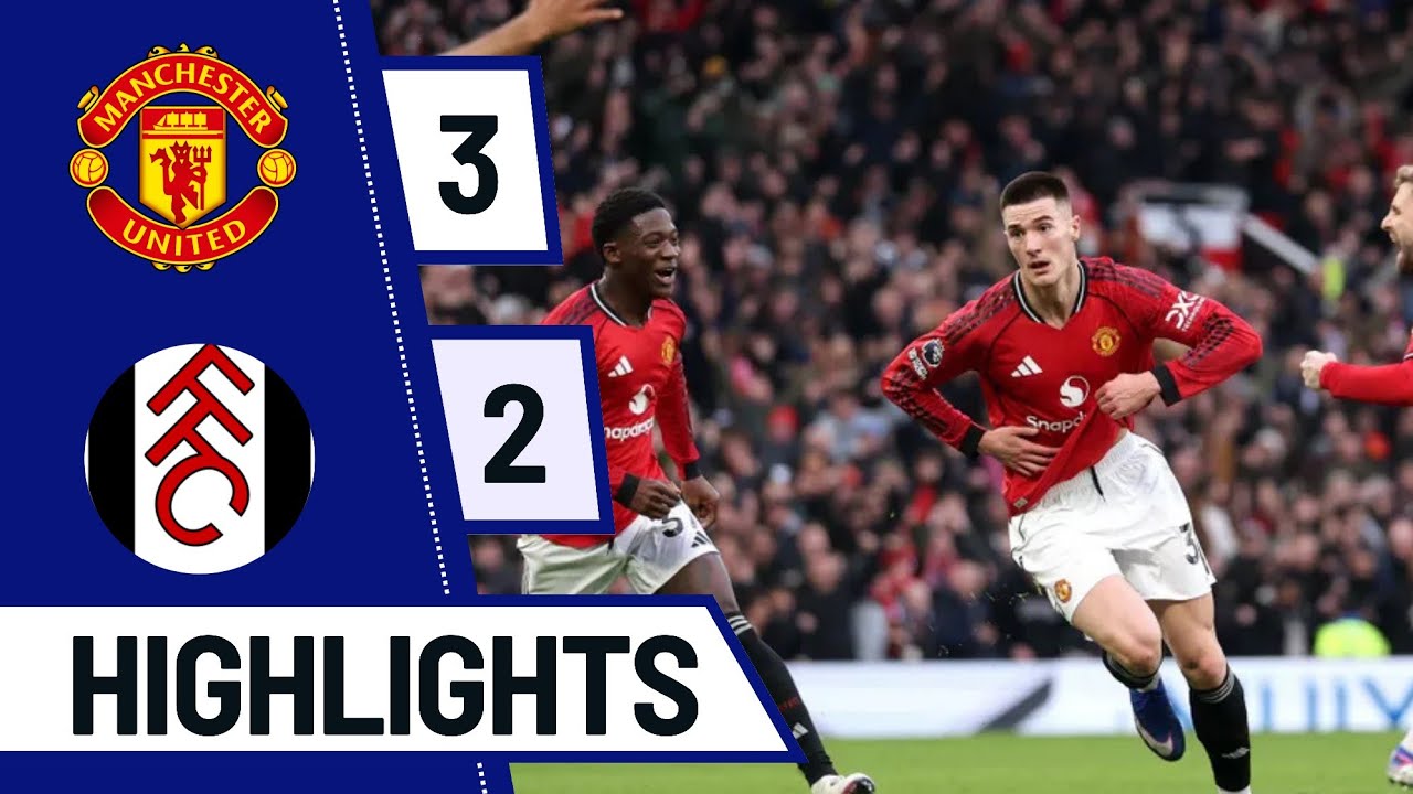 Man United vs Fulham Extended Highlights | Premier League 2026