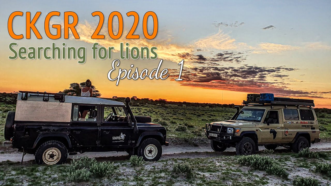 Overlanding Central Kalahari Game Reserve | Searching for Lions | Episode 1