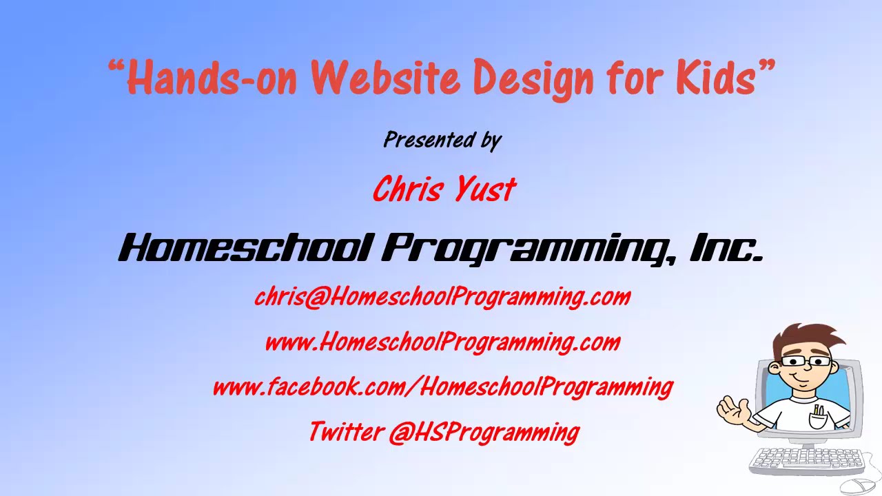 Web Design Tutorial for Kids
