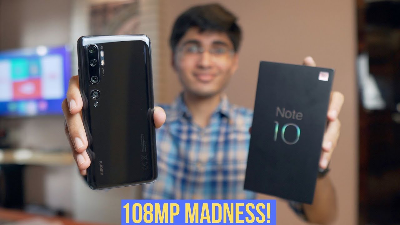 Xiaomi Mi Note 10 Global Unit Unboxing(India)🔥🔥108MP Camera Phone!