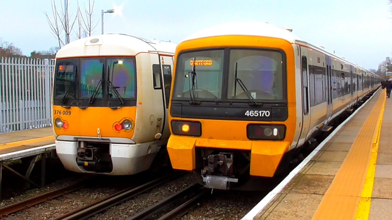Trains at Eltham (incl. Thameslink Diverts) - 25/01/20