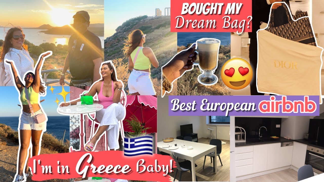 WE'RE IN GREECE BABY! 🇬🇷 IS IT WORTH THE HYPE? #TravelWSar