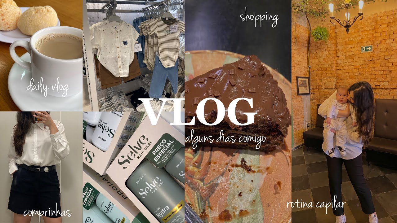 VLOG: ALGUNS DIAS COMIGO, PROVANDO LOOKS, ROTINA CAPILAR, SHOPPING, COMPRINHAS, RECEBIDOS 
