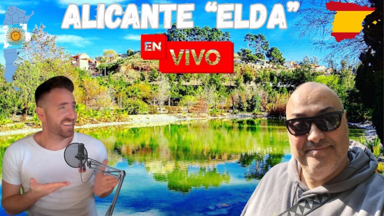🔴EN VIVO desde ALICANTE ( Elda ) 🇪🇸 #emigrar #espa&ntilde;a #alicante #podcast #directo