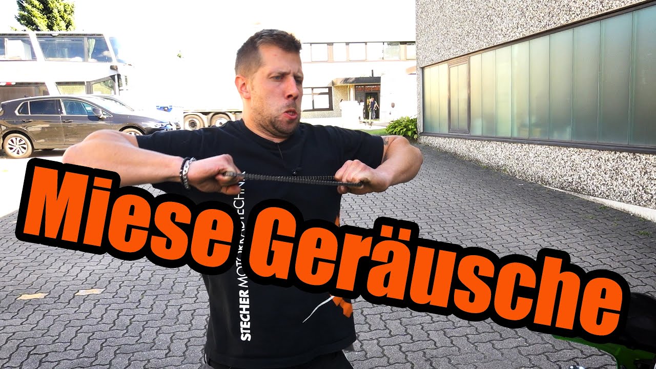 Rasselgeräusche aus der Kawasaki ZX 6R