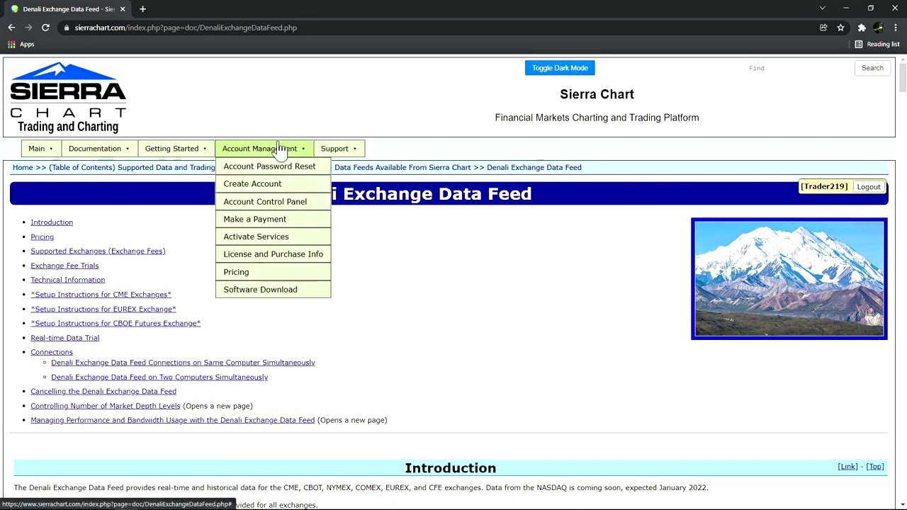 Denali Data Feed