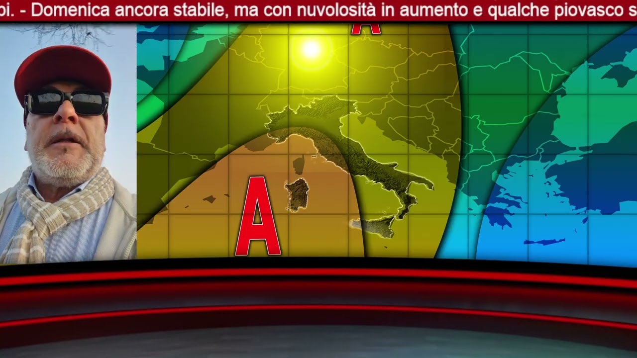 Weekend  e prossima settimana, le previsioni