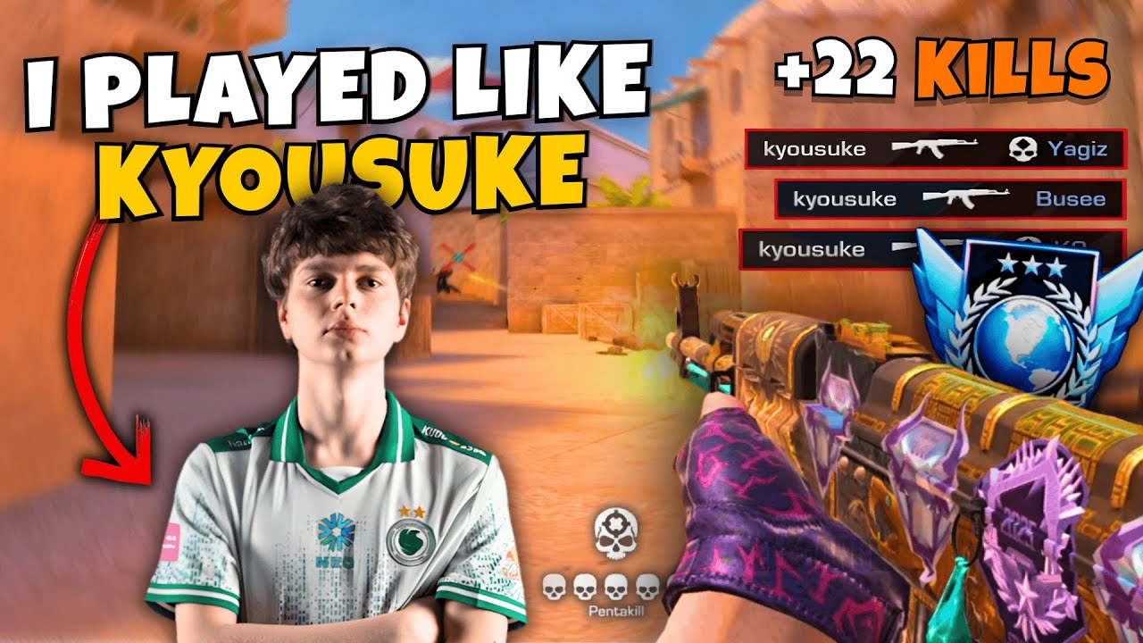 Я играл как KYOUSUKE в Standoff 2 (+22 убийства) 💪⚡| STANDOFF 2 - 0.35.3