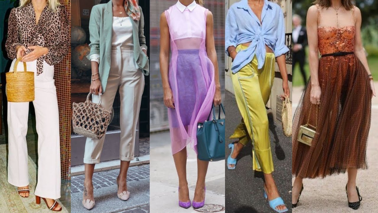 Moda primavera verano 2024- 2024 /LOOKS y OUTFTIS con TENDENCIAS DE MODA PRIMAVERA VERANO 2204- 2205