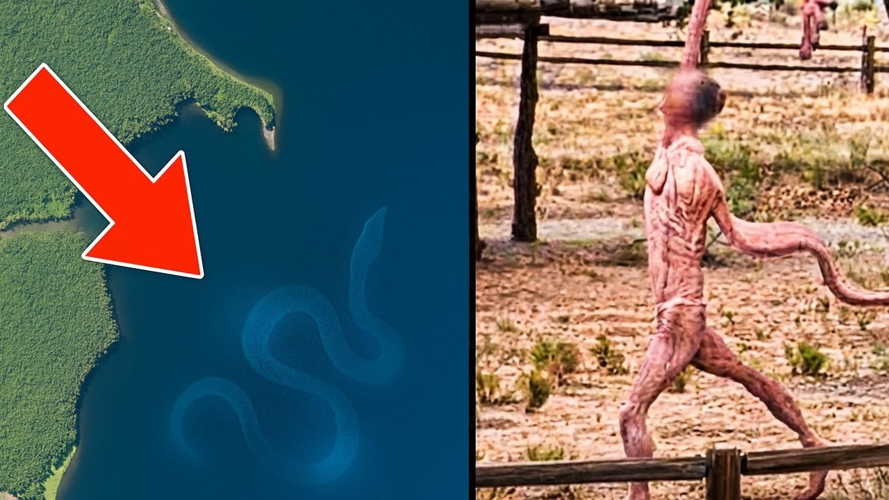 Le cose più STRANE su Google Earth, Google Street View e Google Maps!