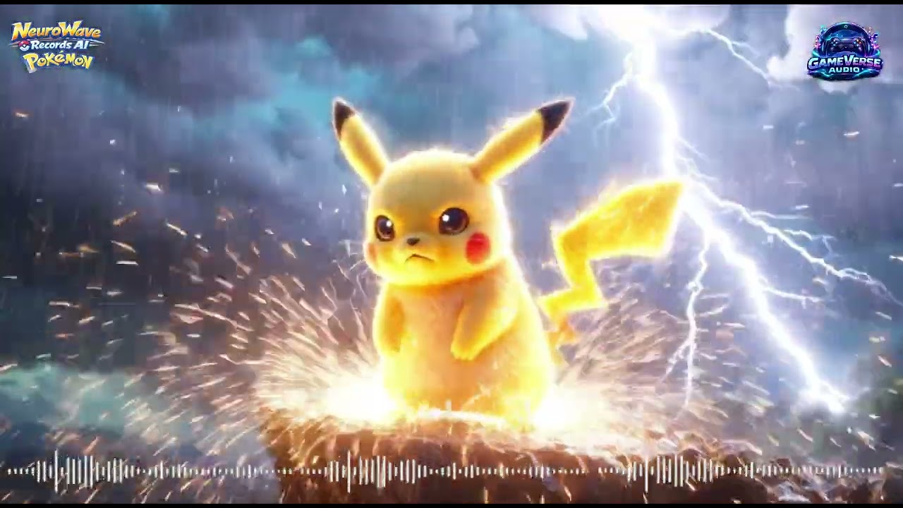 Pikachu OST Mix ⚡ Electric Vibes | Chill Pokémon Inspired Beat