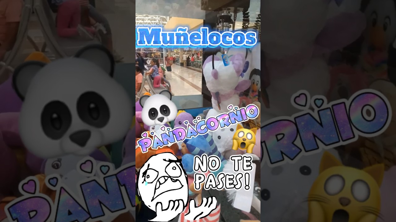 Cazando Mu&ntilde;elocos: El Pandacornio Lila!#mu&ntilde;elocos #shorts #parati #arcade