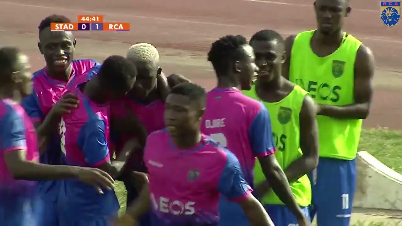 RESUME J25 STADE D' ABIDJAN VS RCA ( 1 - 3 )