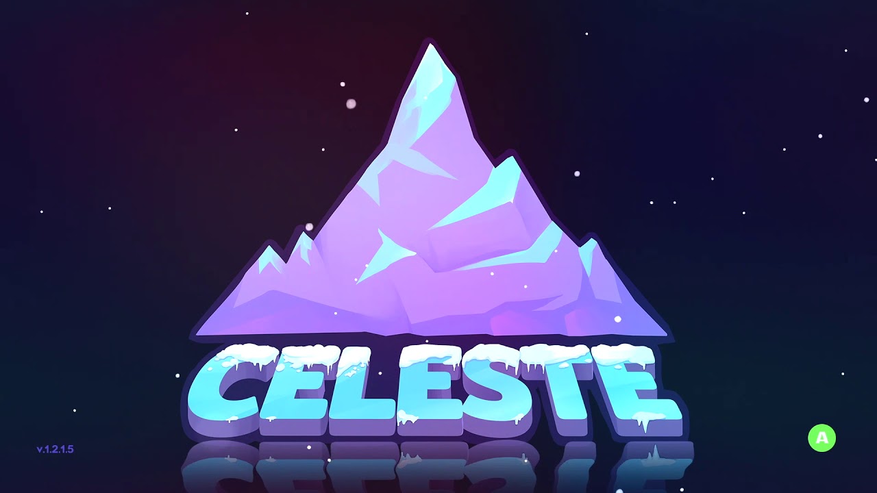 Celeste Title Screen (PC, Switch, PS4, Xbox One)