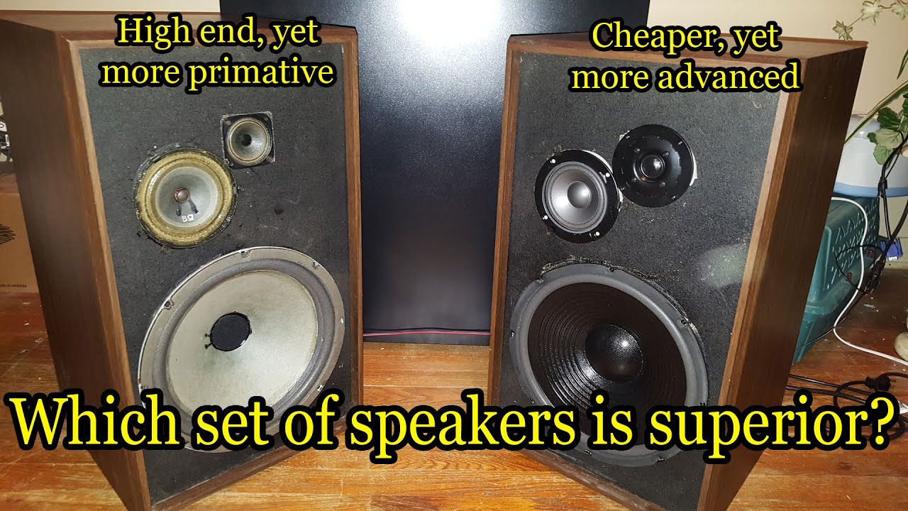 Dueling speakers: Vintage vs Modern